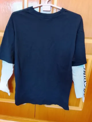 Camiseta manga larga NWYRK chico 10-12 años146/152