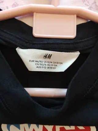 Camiseta manga larga NWYRK chico 10-12 años146/152