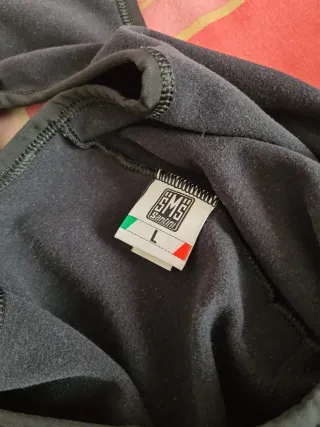 Conjunto Ciclismo Invierno Rojo y Negro