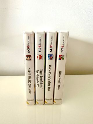 Lote 4 Juegos Nintendo 3DS