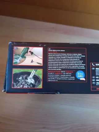 Pistola Aire Caliente Digital Parkside