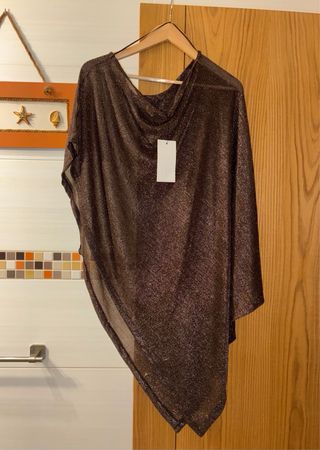 Capa Zara Hilo Metalizado Talla Única