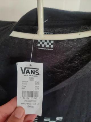 Camiseta Vans Manga Larga Talla S
