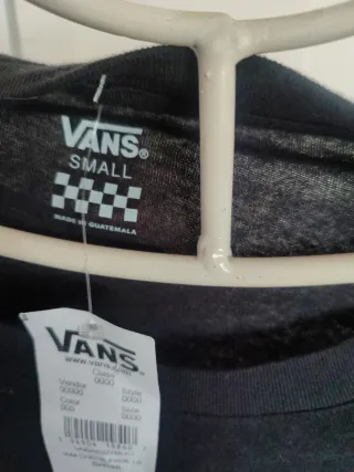 Camiseta Vans Manga Larga Talla S