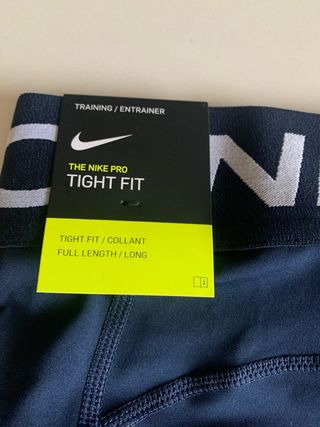 Mallas Nike Pro Talla S Azul Marino