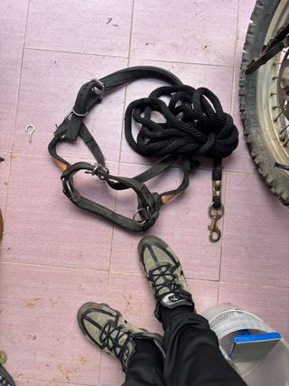 Montura y cabezales para caballo no se hacen envio