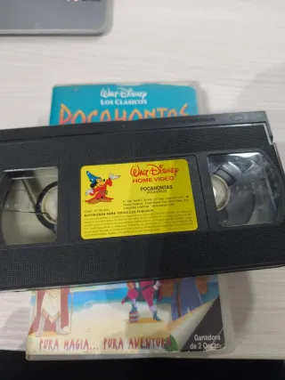 Pocahontas VHS Clásicos Disney Español