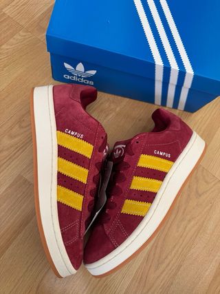 Adidas Campus Zapatillas Rojo y Amarillo