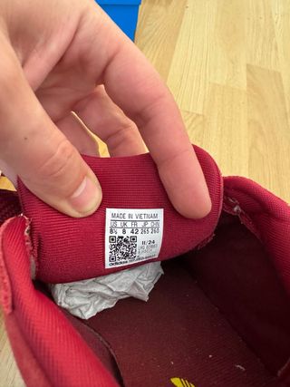 Adidas Campus Zapatillas Rojo y Amarillo