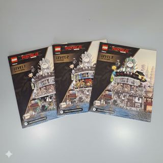 Set libretti istruzioni LEGO Ninjago Movie 70620
