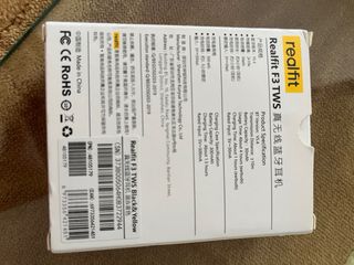 Realfit F3 True Wireless Earphones ANC