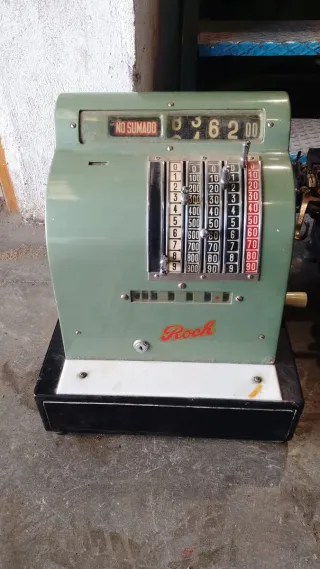 Máquina registradora antigua Rock