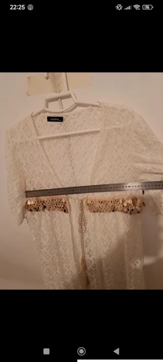 Sobrecamisa Koton blanca talla única