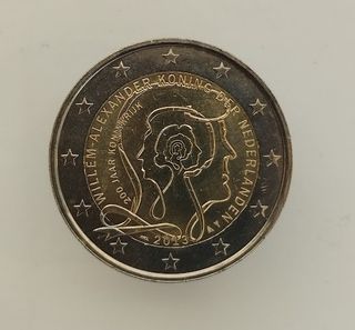 🇳🇱 Moneda 2€ Holanda 2013 Reino
