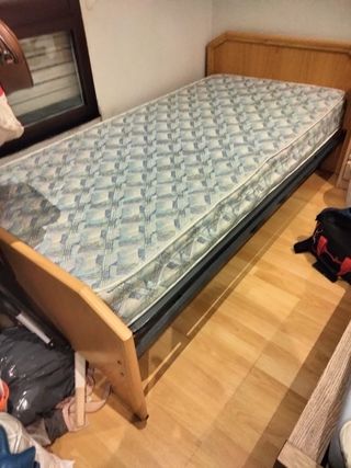 Conjunto Somier, Colchones y Mesita