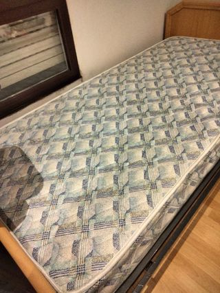 Conjunto Somier, Colchones y Mesita