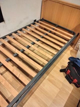 Conjunto Somier, Colchones y Mesita