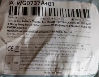 Cargador Makita Li-ion 100-240V 2A