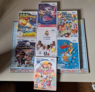 Pacchetto 7 Giochi Wii (REAL MADRID THE GAME)