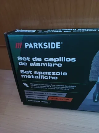 Set 3 Cepillos Metálicos Parkside