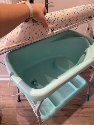 Cambiador bañera bebé