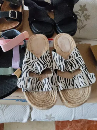 Lote Sandalias Planas Talla 39