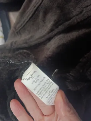 Cazadora Pepe Jeans Negra Talla S