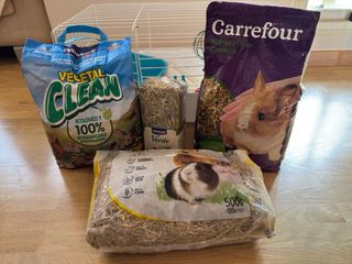 Jaula Voltegra 934 para conejo/cobaya + Accesorios