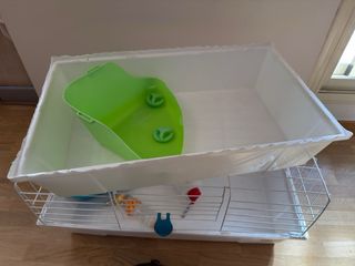 Jaula Voltegra 934 para conejo/cobaya + Accesorios