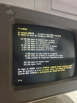 Computer IBM PS/2 Modello 30 Beige