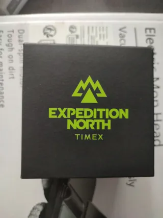 Reloj Timex Expedition Solar Negro y Amarillo