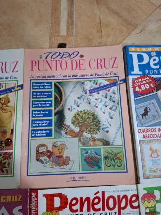 Revistas de punto de Cruz