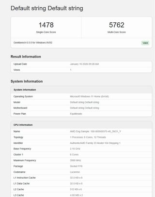Mini PC Ryzen 5500U 32GB RAM 1TB NVMe