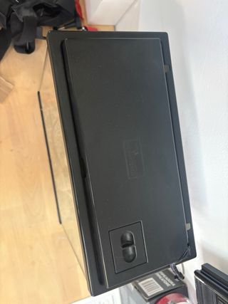 Pecera con decoración y luz led