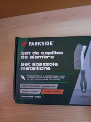 Set 3 Cepillos Alambre Parkside