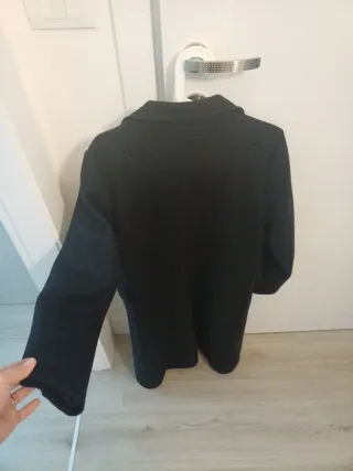 Cappotto Lana Nero Donna