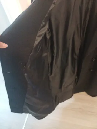 Cappotto Lana Nero Donna