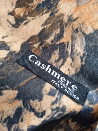 Bufanda/fular/chal tipo cashmere nueva