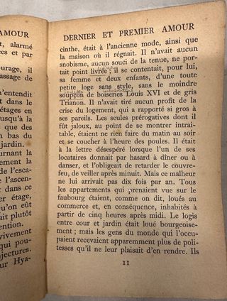 Dernier et premier amour