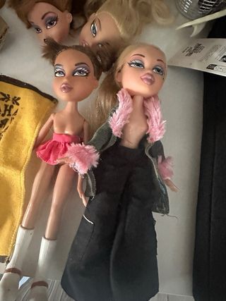 Lote 8 Bratz + 3 Cabezas