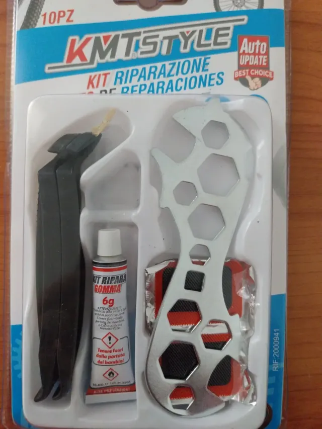 Kit Luces Bicicleta y Reparación KMTSTYLE