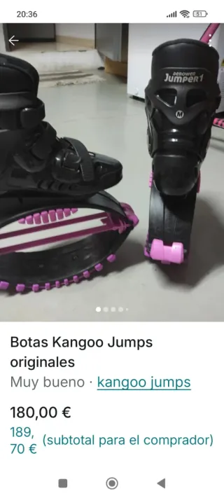 Stivali Kangoo Jumps Neri