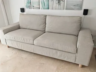 Sofá KIVIK 3 plazas gris claro