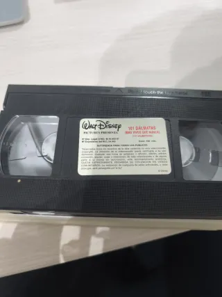 101 Dálmatas VHS (1996) - Español
