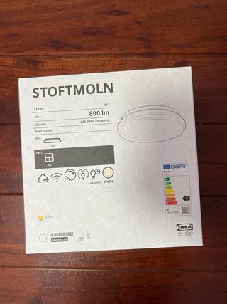 Lámpara LED Techo/Pared Ikea STOFTMOLN