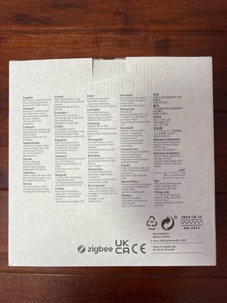 Lámpara LED Techo/Pared Ikea STOFTMOLN