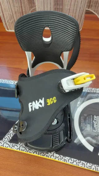 Equipo completo snowboard infantil Wed'ze 105.