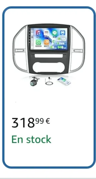 Radio Android  Mercedes Vito W447 10 pulgadas