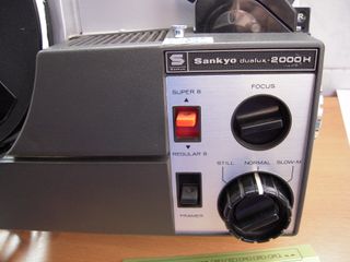 Proyector Alta Gama Cine 8 + Super8 SANKYO 2000-H