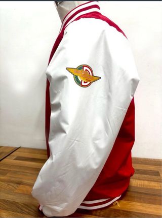 Chaqueta Ducati Retro Roja y Blanca